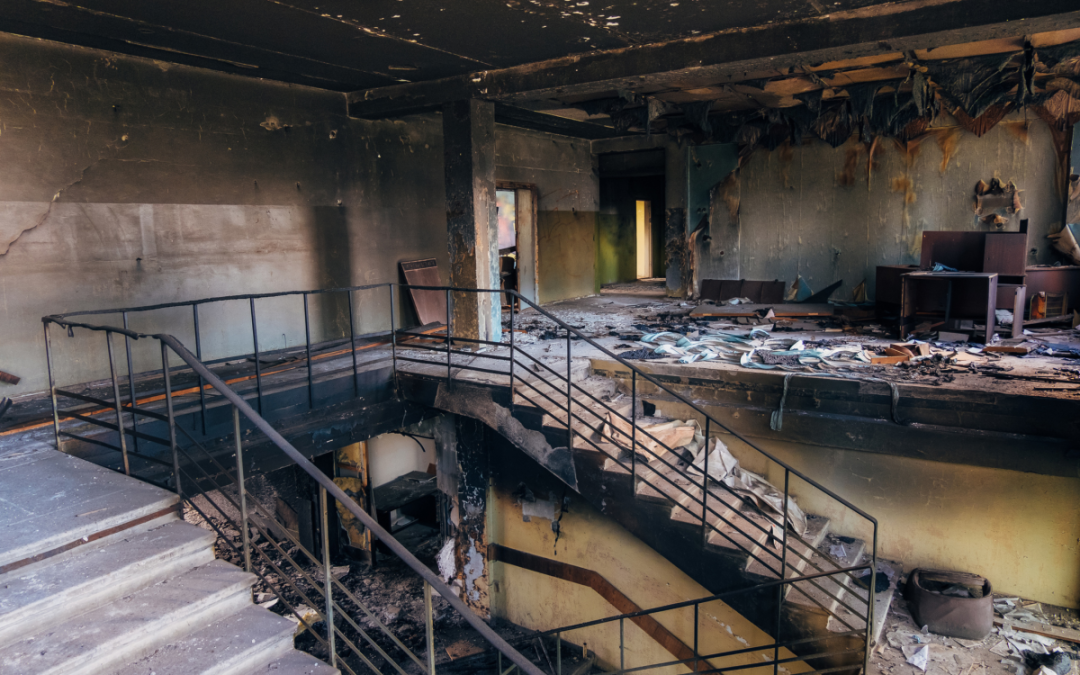 Commercial Fire Restoration: Steps Involved in the Fire Damage Clean Up Process